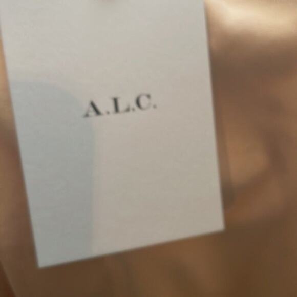 A.L.C Textured Knit Racer Tank orange L - Picture 5 of 6